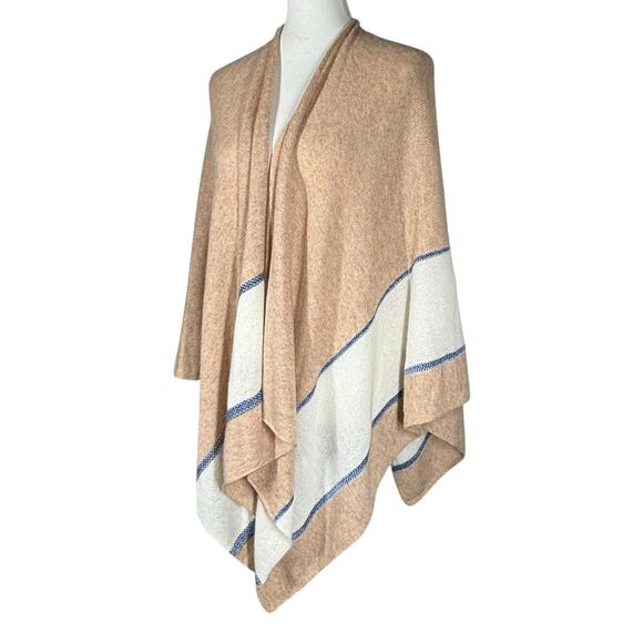 J. Mclaughlin Julia Cashmere Colorblock Wrap - Picture 4 of 10